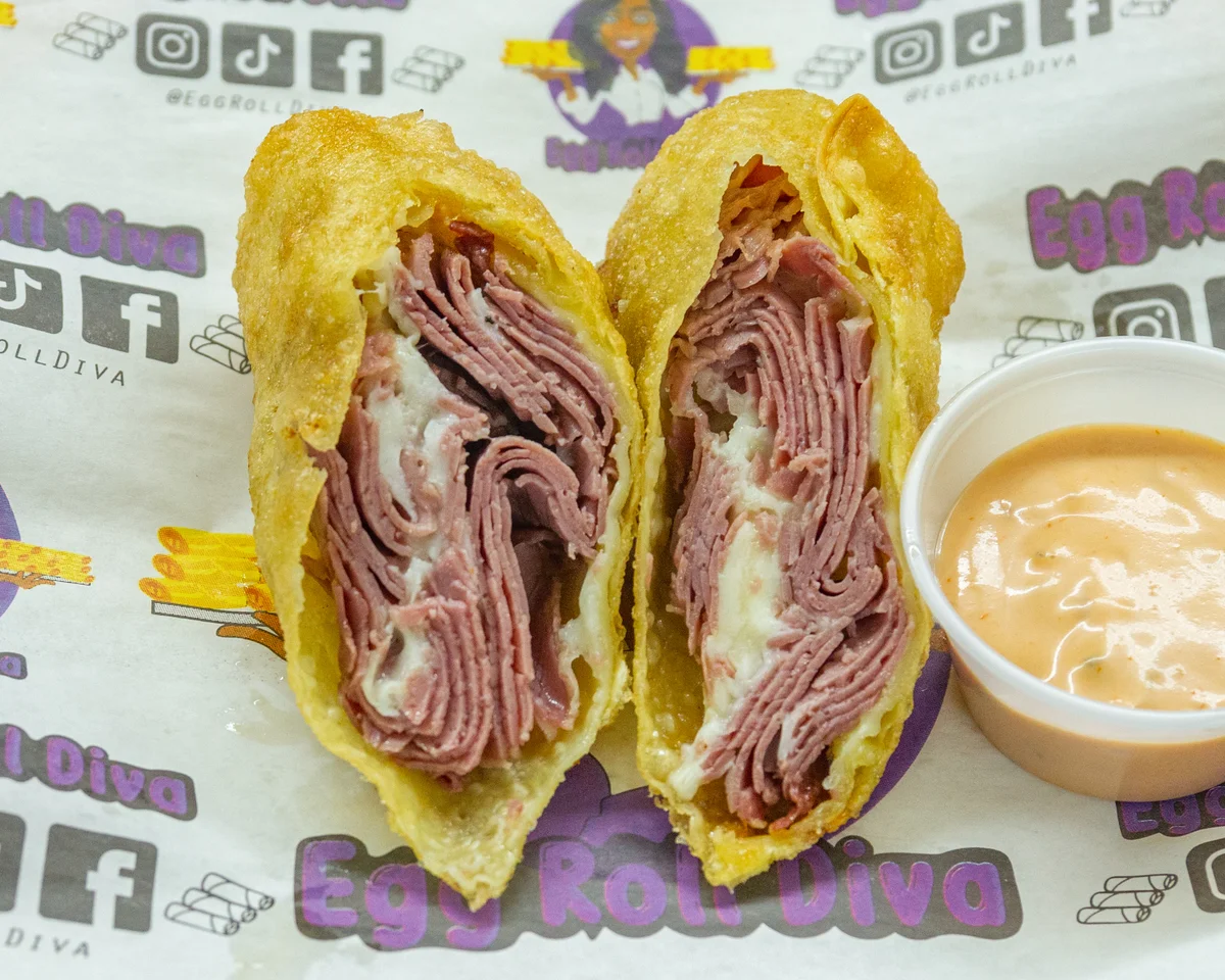 Corned Beef Egg Rolls